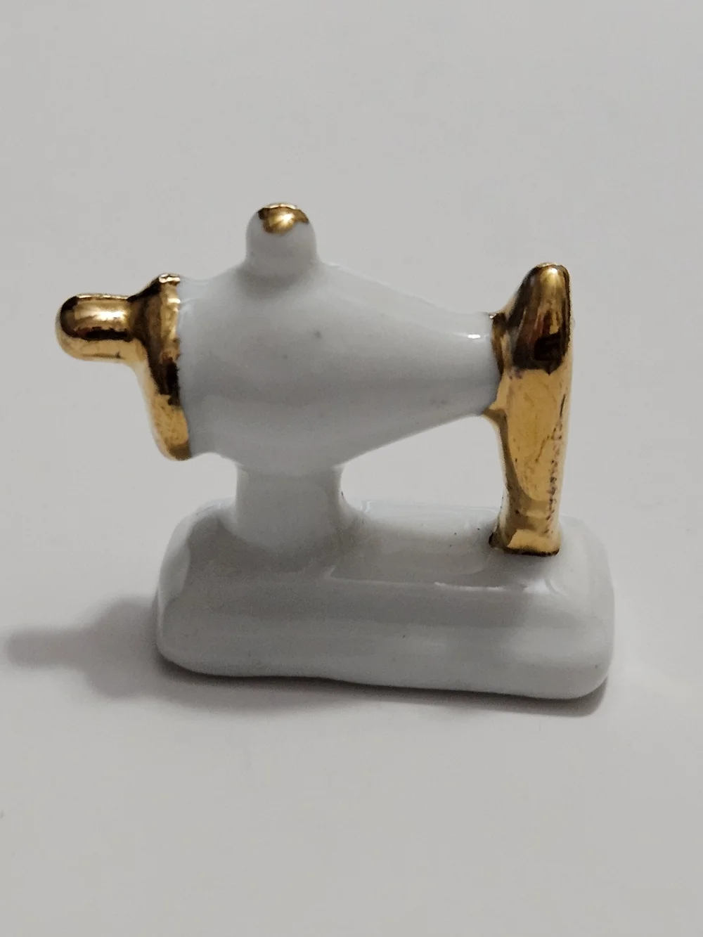 Dollhouse Miniature Sewing Machine Reutter Porcelain